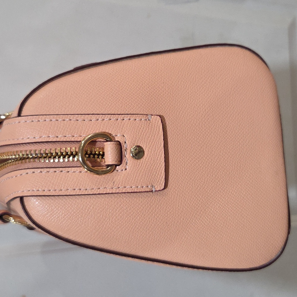 💛🔹️COACH🔹️ Women's Leather Rowan Satchel Handbag Color:  Faded Blush  NWOT - Picture 10 of 11
